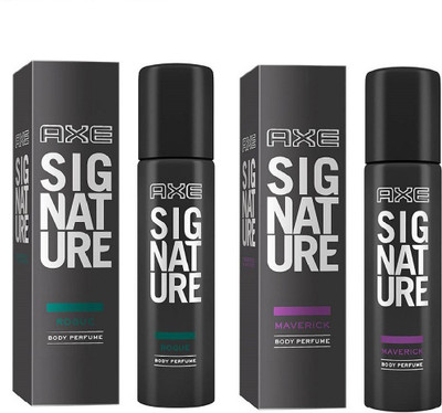 

AXE Signature Rogue Perfume Body Spray +Signature Maverick Perfume Body Spray 122ml Deodorant Spray - For Men(244 ml, Pack of 2)