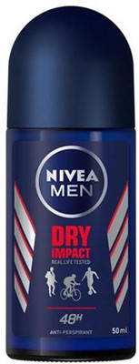 

Nivea Men AntiPerspirant, Dry Impact Plus Deodorant Spray - For Men & Women(50 ml)