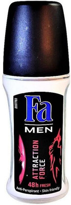 

Fa Men Attraction Force AntiPerspirant Deodorant Spray - For Men & Women(50 ml)