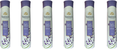 

Yardley London English lavender (pack of 6) Body Spray - For Women(150 ml, Pack of 6)