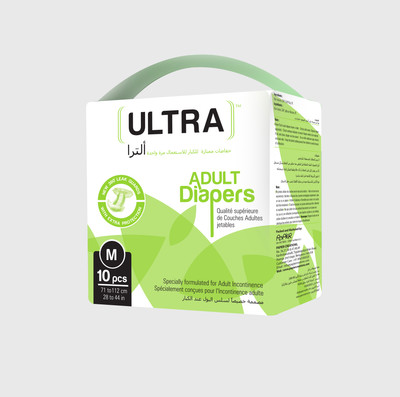 

Ultra Adult Diapers Medium Size Combo of 8 (10*8=80 Count) Adult Diapers - M(8 Pieces)