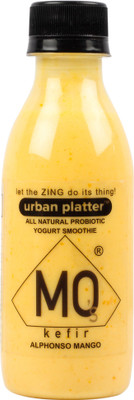 

Urban Platter Mo's Kefir, Alphonso Mango, 200ml [All Natural Probiotic Yogurt Smoothie, Ready to Drink, Pack of 6] Starter Culter Drink(6 ml)
