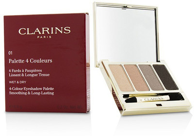 

Clarins 4 Colour Eyeshadow Palette (Smoothing & Long Lasting) - #01 Nude_4894 6.9 g(Multicolor)