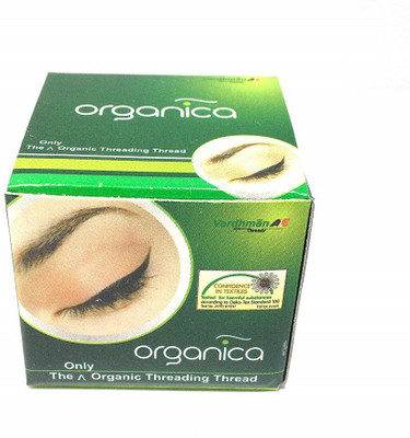 

Vardhman 2 Spool Organica Eyebrow Hair Remover Cotton Threading Threads Eyebrow Thread(300 m, Pack of2)