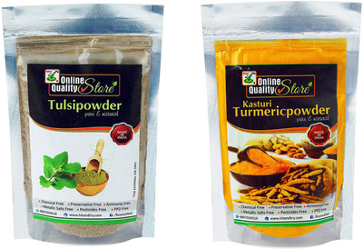 

Online Quality Store Tulsi & Organic Kasturi Haldi Powder for Face_200(200 g)