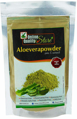 

Online Quality Store Herbal Powder Combo For Hair & Face, Aloevera powder_100(100 g)