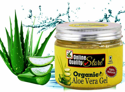

Online Quality Store Organic Aloe Vera Gel Pure White Transparent_300g(300 g)