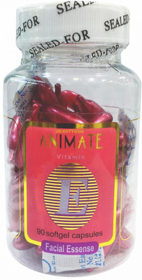 

BeautyQua Animate Combo Oil Capsules Vitamin E Alovera Facial Treatment Capsules for Glowing(120 g)
