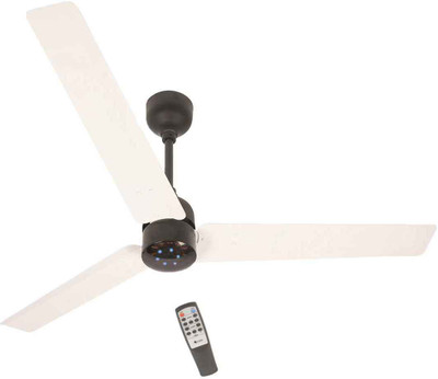 

Gorilla Renesa Energy Saving 5 Star Rated Ceiling Fan With Remote Control and BLDC Motor,1200mm (White Black) 3 Blade Ceiling Fan(White & Black, Pack of 1), Multicolor