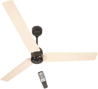 

Gorilla Renesa Energy Saving 5 Star Rated Ceiling Fan With Remote Control and BLDC Motor,1200mm (IVory Black) 3 Blade Ceiling Fan(Ivory Black, Pack of 1), Multicolor