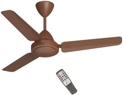 

Gorilla Efficio Energy Saving 5 Star Rated, Remote Control and BLDC Motor,1050mm 3 Blade Ceiling Fan(Matte Brown, Pack of 1)