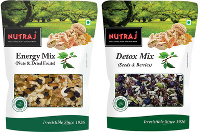 

Nutraj Energy Mix and Detox Mix 450 g Each Combo(Detox Mix : 450 g, Energy Mix : 450 g)