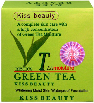 

RIZTICS KISS BEAUTY ORIGINAL GREEN TEA WATERPROOF FOUNDATION Foundation(LIGHT PINK)
