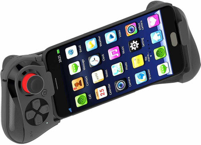 

Microware 058 Wireless Bluetooth Gamepad Gaming Controller Telescopic Joystick for Android Phone PUBG Game Gamepad(Black, For Android, iOS)