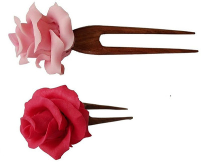 

Unique Indian Crafts Juda Pin Hair Pin(Multicolor)
