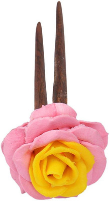 

Unique Indian Crafts Juda Pin Hair Pin(Multicolor)