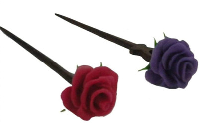 

Unique Indian Crafts Juda Pin Hair Pin(Multicolor)