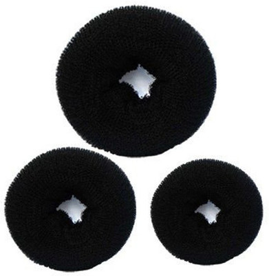 

Shining Angel Hair Donut Styling Tool for Women, 20g (Black) Bun(Black)