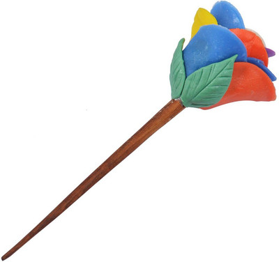 

Unique Indian Crafts Juda Pin Hair Pin(Multicolor)