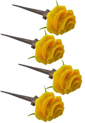 

Unique Indian Crafts Juda Pin Hair Pin(Multicolor)