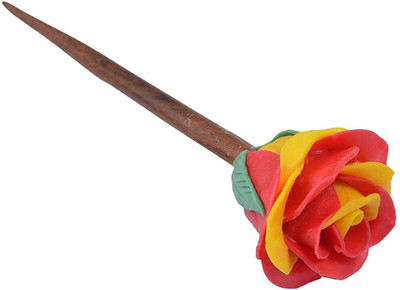 

Unique Indian Crafts Juda Pin Hair Pin(Multicolor)