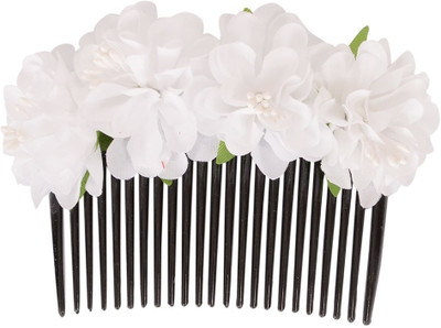 

Unique Indian Crafts Party Handmade Flower Comb Clip Hair Pin(Multicolor)