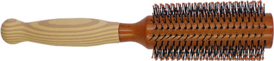

One Personal Care Round Bristle Brush for Curls, Waves and Defining Layers (Cushioned Handles for better Grip)