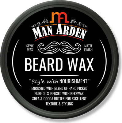 

Man Arden Beard Wax-Styling with Strong Hold & Matte Finish-For Beard and Mustache Hair Wax Hair Wax(50 g)