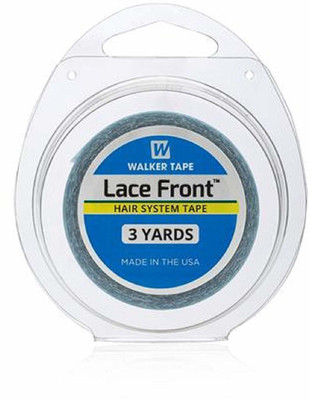 Walker Tape Lace Front Support Tape Roll 3/4" 3 yard Roll Double Sided Adhesive Tape Hair Styler Hair Paste(28 g)