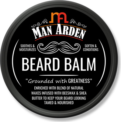 

Man Arden Beard Balm - Soften & Moisturizes Beard with Beeswax & Shea Butter Hair Balm(50.0 g)