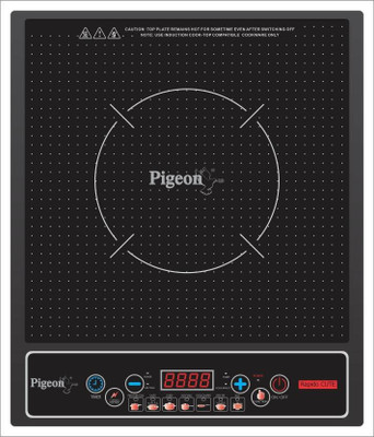 

Pigeon SHW RAPIDO CUTE 667 Radiant Cooktop(Black, Push Button)