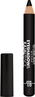

Deborah Milano EYESHADOW&KAJAL PENCIL - 01(MAT BLACK)