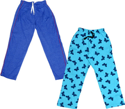 IndiWeaves Track Pant For Girls(Multicolor, Pack of 2)