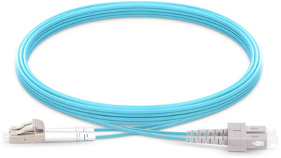 

Fouress FM4TLD03/1, ST-LC Duplex Fiber Patch Cords - MM 50/125 OM3 - 3mtrs Lan Adapter(10000 Mbps)
