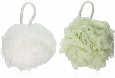 

Labhanshcreation Loofah(Pack of 2), Green;white