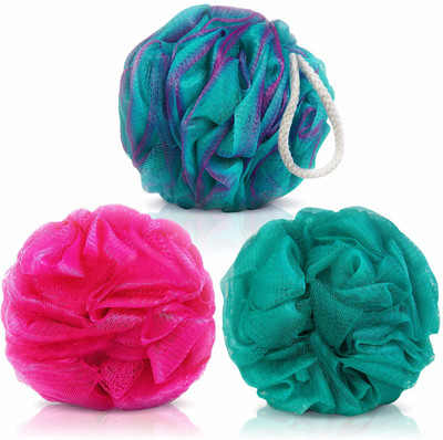 

Labhanshcreation Loofah(Pack of 3), Blue;green
