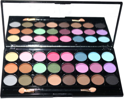 

Fashion Avenue 24 color Professional Matt Eyeshade Miss Rose
