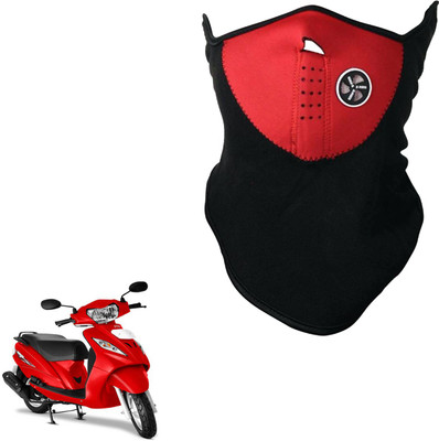 

Shoolin Dustproof,Windproof & Pollution Proof Red Half Face Balaclava/Mask_XLHLFBLCKRedFRTVSego XLHLFBLCKREDFRTVSego Mask