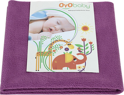 Oyo Baby Cotton Baby Bed Protecting Mat(Rani Pink