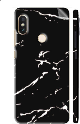 Snooky Mi Redmi Note 5 Pro Mobile Skin(Black Marble)