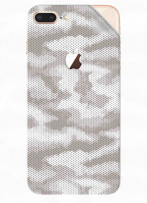 Snooky Apple iPhone 8 Plus Mobile Skin(White Camouflage)