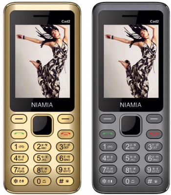 

Niamia CAD 2 Combo of Two Mobiles(Gold&Grey)