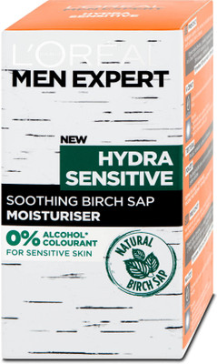 

L'Oreal Men Expert Hydra Sensitive Soothing Birch Sap Moisturiser(50 ml)