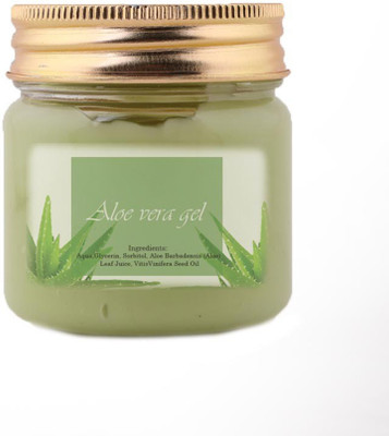 

Tjori Organic Aloe Vera Gel For Dry Irritated Sun Damaged Skin, 100g(100 ml)