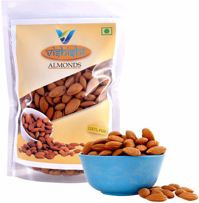 

Vishisht 100% Pure Premium Quality Oraganic Almonds(400 g, Vacuum Pack)