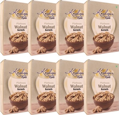 

Kashmir Ki Kali Platinum Walnut Kernels 250g (Pack of 8) Walnuts(2 kg, Box)