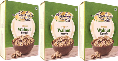 

Kashmir Ki Kali Super Walnut Kernels 250g (Pack of 3) Walnuts(750 g, Box)