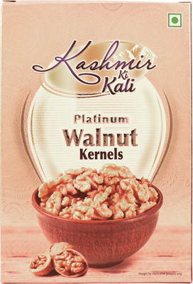 

Kashmir Ki Kali Platinum Walnut Kernels 250g Walnuts(250 g, Box)