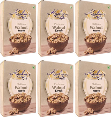 

Kashmir Ki Kali Platinum Walnut Kernels 250g (Pack of 6) Walnuts(1500 g, Box)