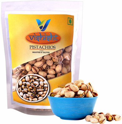

Vishisht 100% Pure Premium Quality Oraganic Pistachios(400 g, Vacuum Pack)